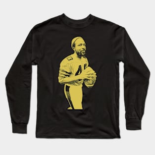 MARVIN GAYE BASEBALL PLAYER Long Sleeve T-Shirt